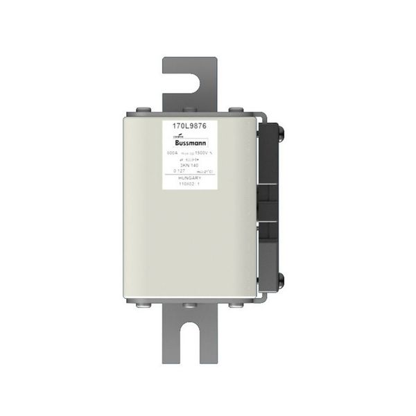Fuse-link, high speed, 800 A, AC 1500 V, Size 3, 74 x 92 x 171 mm, aR, IEC, single indicator image 5
