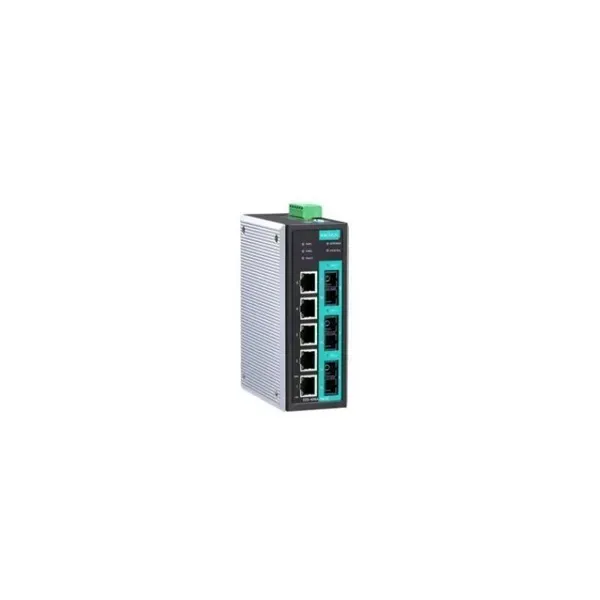 MOXA – EDS-408A-3S-SC-T – Entry-level managed Ethernet switch with 5 10100BaseT(X) ports image 1