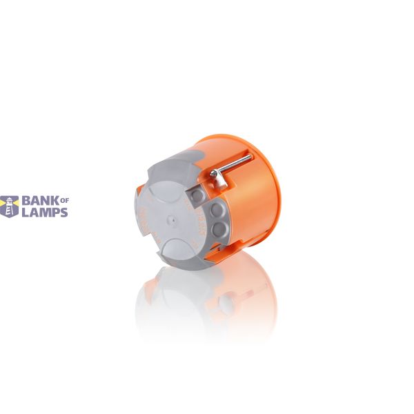 Cavitywall connection box, windproof 60/d61mm,orange,M25, PP image 1