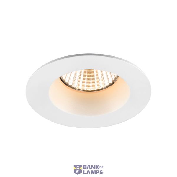 NEW TRIA® 68, recessed ceiling light, 3000K, 38°, IP 20 / IP 65, round, white image 1