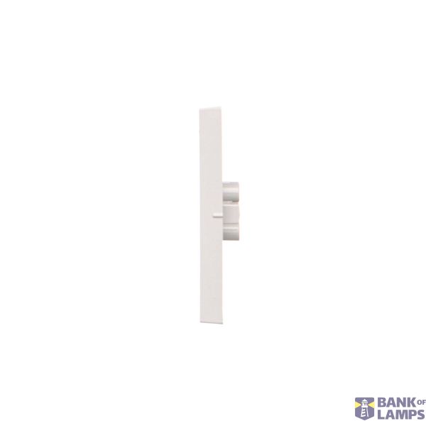 IP44 single socket outlet - same color flap&frame, white, 16A image 1