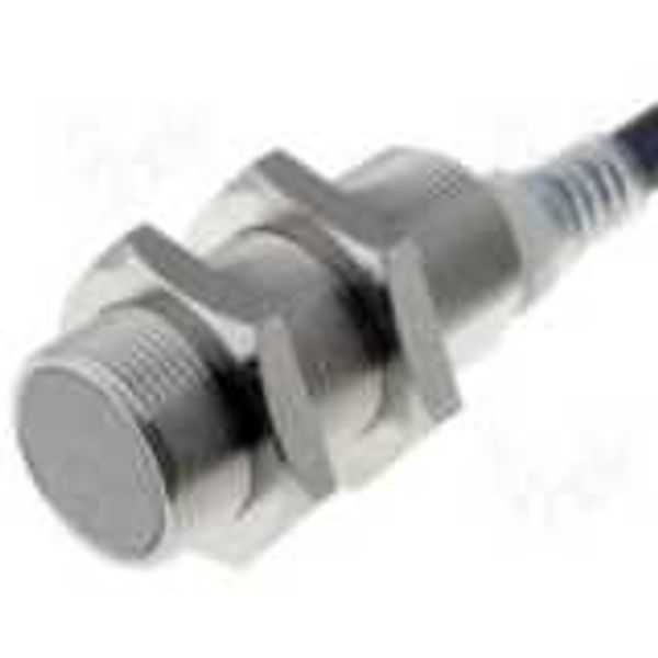 Proximity sensor, inductive, brass-nickel, M18, shielded, 5 mm, NO, 2 E2E 8561R image 5