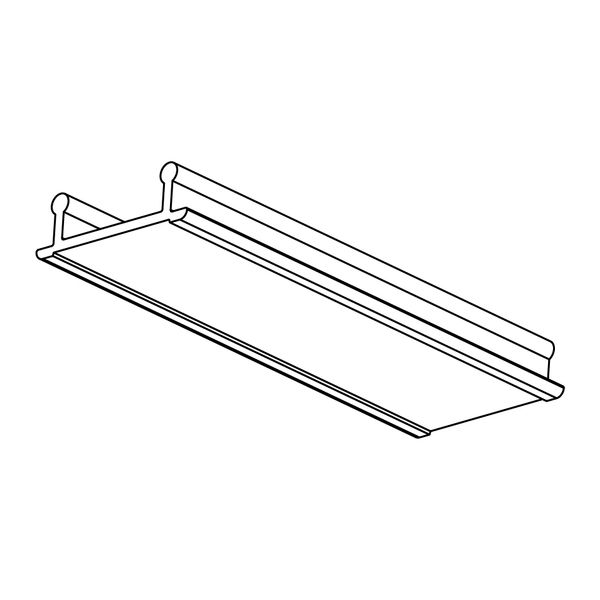 NEED FOR A CONTACT RAIL. XTSP11-3 COVER STRIP 3000mm VA image 1