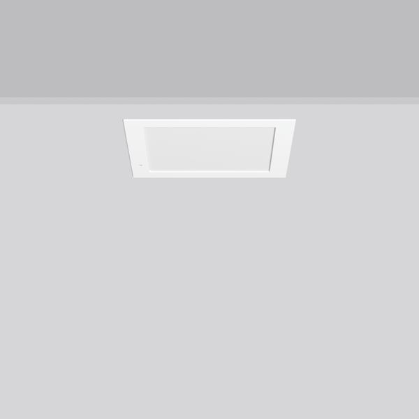TOLEDO FLAT+ square, 11 W, 1350 lm, 830, 840, white, on/off Recessed d image 1