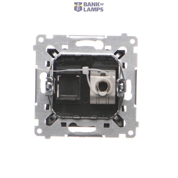 Single switch, (module), 10AX, quick connection, beige image 1