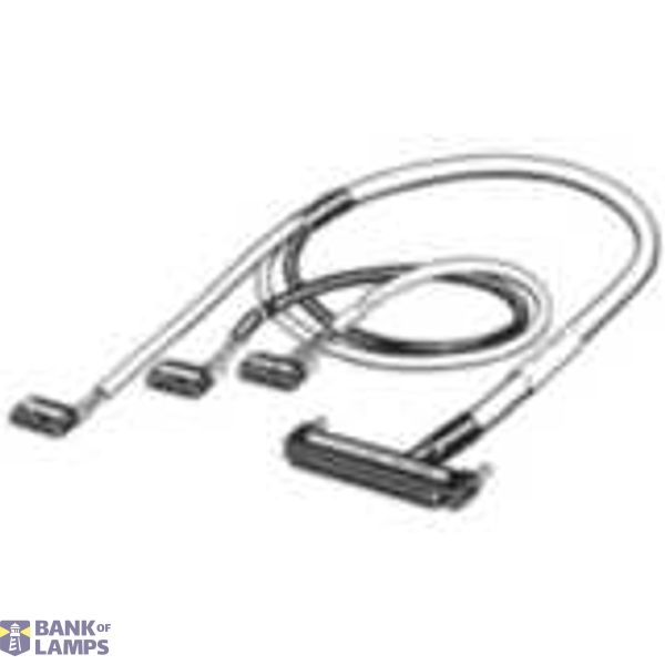 I/O connection cable, unshielded, FCN56 to 3 x MIL20, 1.5 m XW2Z0476D image 1