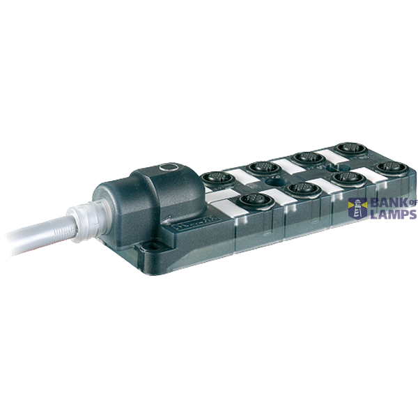 EXACT12, 8XM12, 5-POLE, MOULDED CABLE 1.0m PUR/PVC 16x0,34+3X0.75 image 2