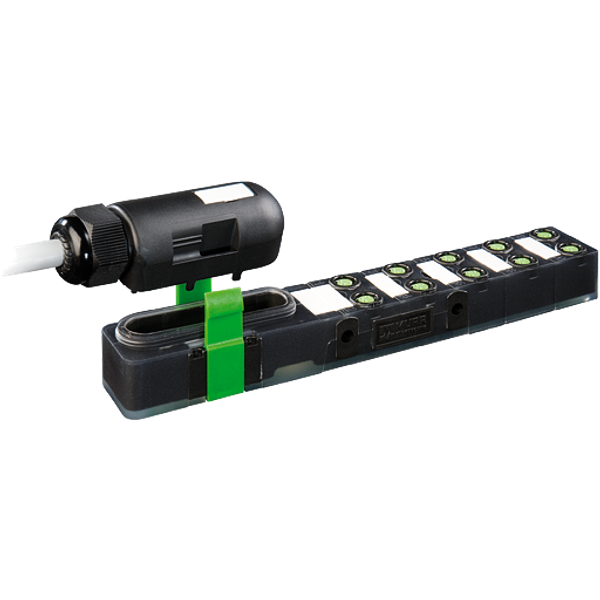EXACT8, 10XM8, 3 POLE . CON. CAP With spring-terminals, field-wireable image 1