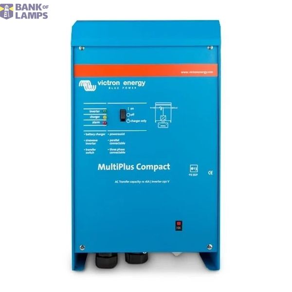 Victron Energy Power converter / charger MultiPlus Compact 24/1600/40-16 230V VE.Bus image 1