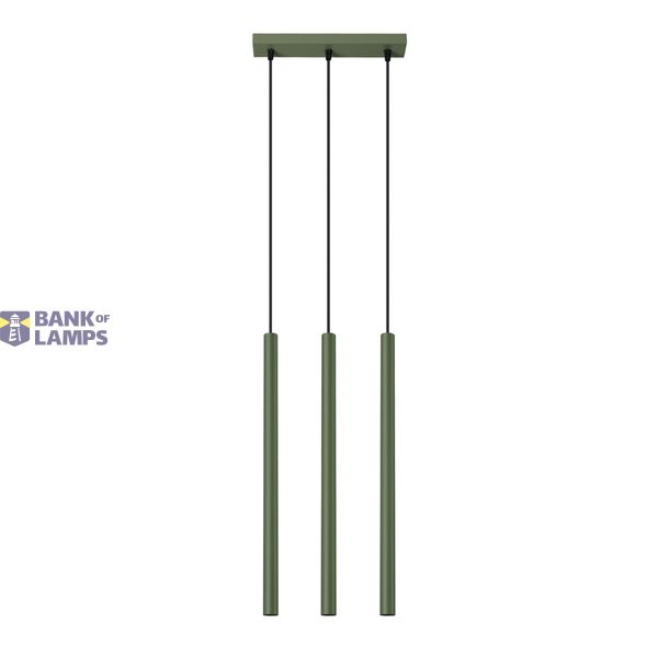 HANGING LAMP PASTELO 3 OLIVE GREEN 3XG9 image 2