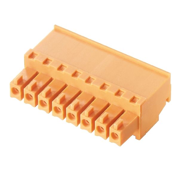 PCB plug-in connector, female plug, 3.81 mm, Number of poles: 8, 270°, Clamping yoke connection, Clamping range, max. : 1.5 mm², Box image 1