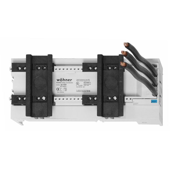 Busbar- adapter 63A 81mm 2 RAIL.S (The price is shown without markup on metals. Request a quote for accurate information) image 1