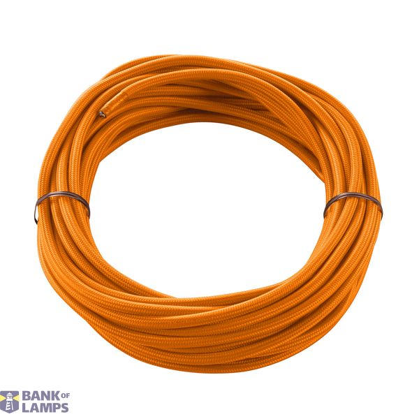 Textile cable tripolar, 10m, orange image 2