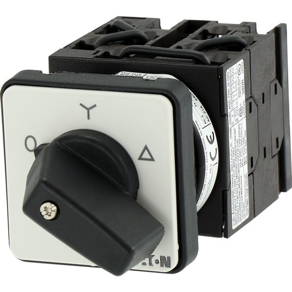 T0-4-8410/E Star-delta switches, T0, 20 A, flush mounting, 4 contact unit(s), Contacts: 8, 60 °, maintained, With 0 (Off) position, 0-Y-D, Design number 8410 image 4