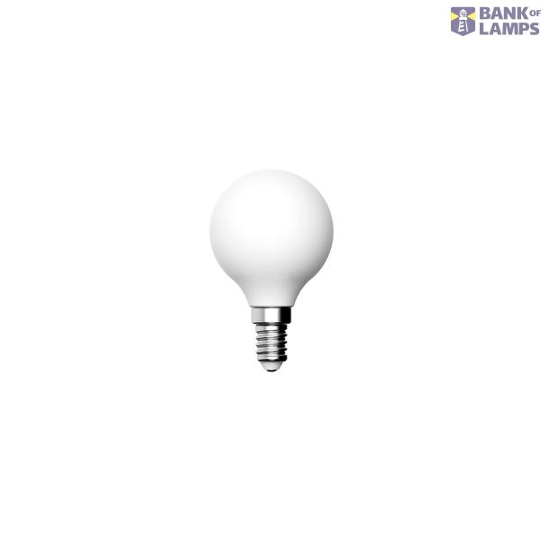 LED Porcelain Effect Light Bulb CRI 95 G45 5,9W 550Lm E14 2700K Dimmable - P01 image 1