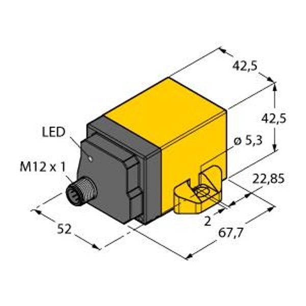 Inclinometer   B2N360-Q42-E2LIUPN8X2-H1181 image 1