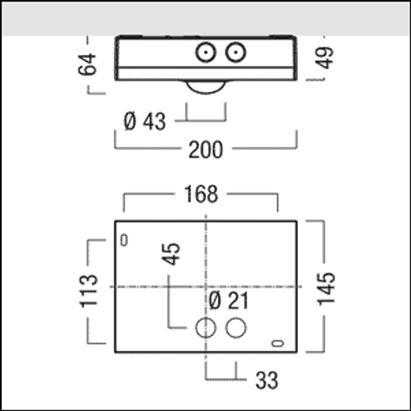 RESCLITE PRO MSC ESC E8D WH IP65 - Safety luminaire image 3