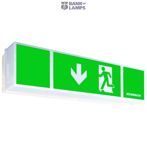 Self-contained luminaire KW self-contr. LED 3h 230V AC w.m. image 1