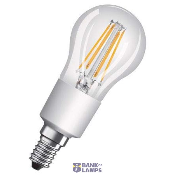 LED RETO TROPFEN 4,5W 40W DIM CL E14 827 image 1