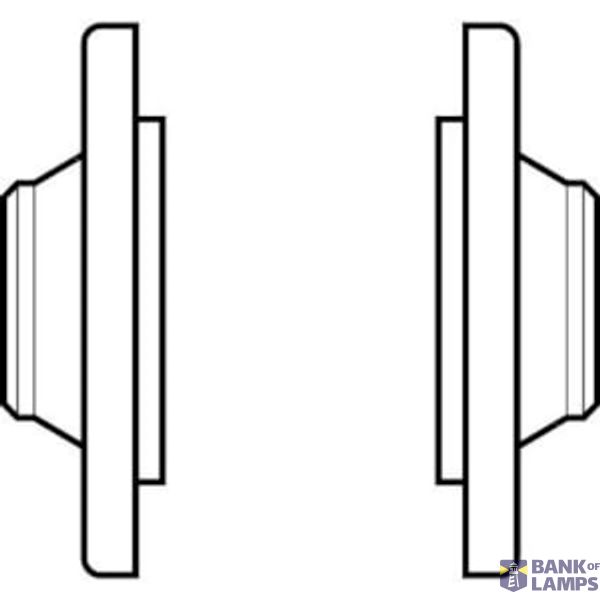 Flange set, Flange, 100 mm, G image 1