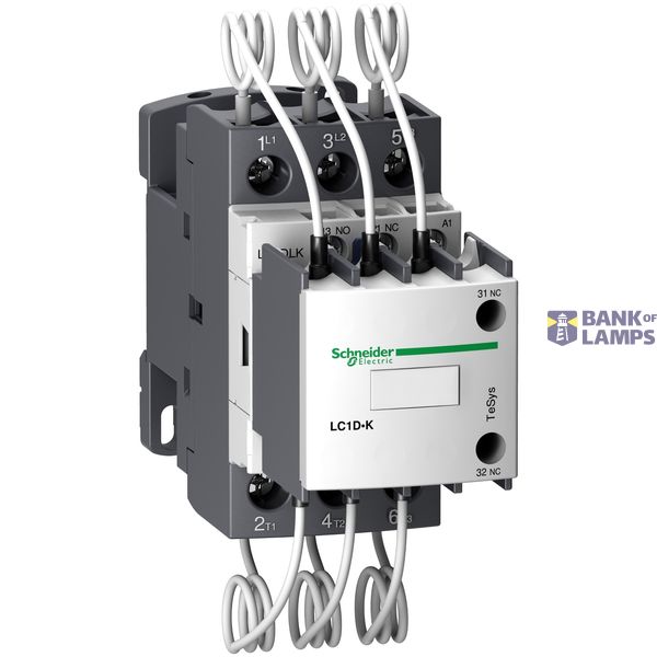Capacitor contactor 20KVAR 110V LC1DLKF7 image 2