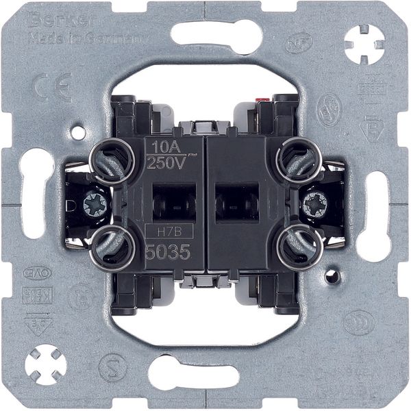 Series push-button 2 NO contacts with common input terminal image 1