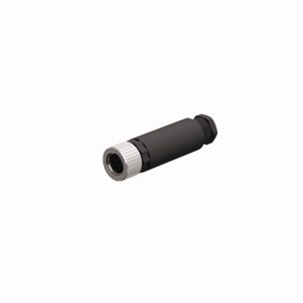 Field-Wireable Connector Female Connector M8 × 1/Ø 8 mm, Straight   B5143-0 image 2