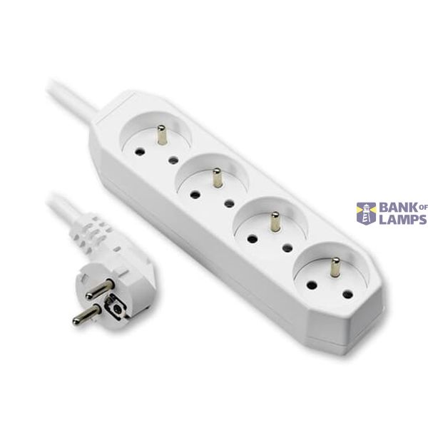5546N-C42351 B Extension lead 4 sockets 5m image 1