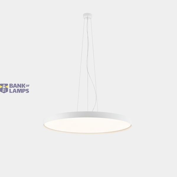 Pendant Luno Slim Pendant Large 67.2W 3000K CRI 90 ON-OFF / DALI-2 White IP20 6917lm image 1