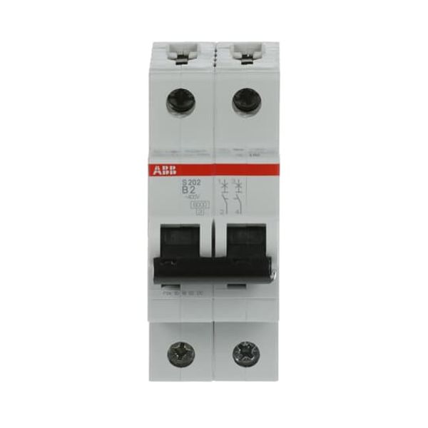 S202-D3 Miniature Circuit Breaker - 2P - D - 3 A image 4