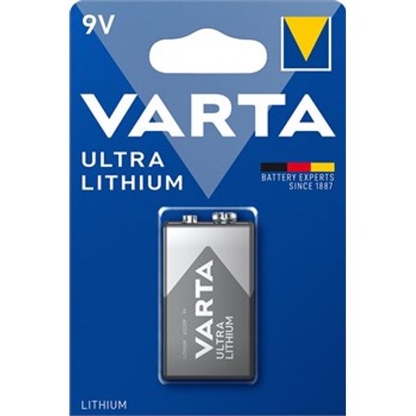 VARTA Ultra Lithium 6122 9V BL1 image 1