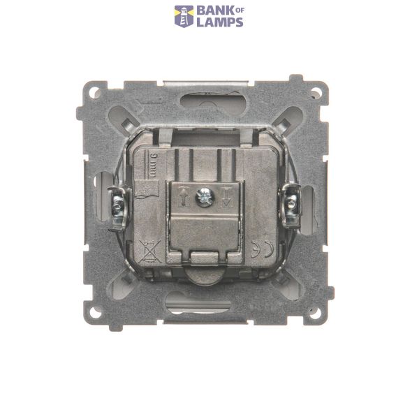 Touch panel 3 modules, Modul 1: 1 touch field, Module 2: 2 horizontal touch fields, Module 3: 2 horizontal touch fields, Fixing: horizontal, Silver mist image 1