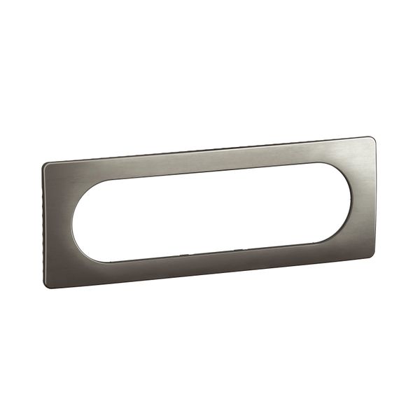 PLATE 3G LARGE SATIN STEEL image 5