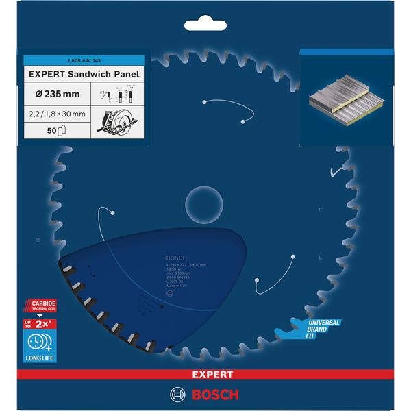 Expert for Sandwich Panel circular saw blade 235 x 30 x 2,2 mm, 50 image 1
