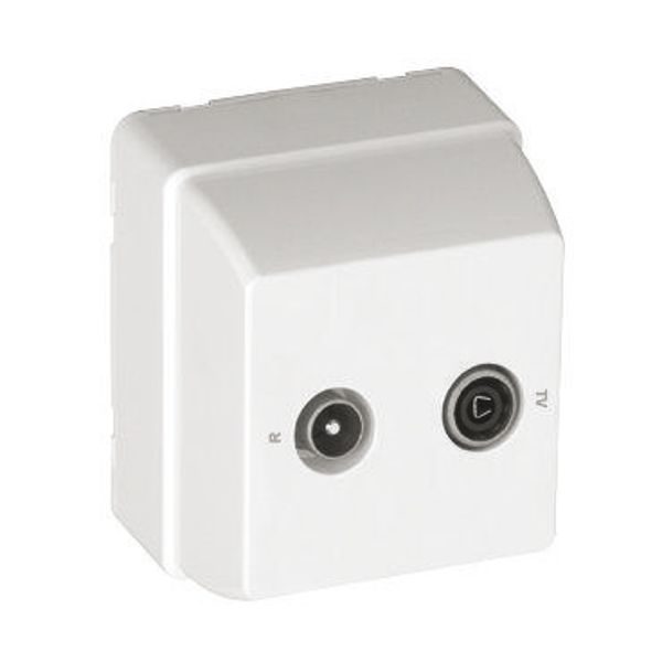 EQUAL R-TV SOCK F/STAR CONNEC(TERM TYPE)WHITE image 1