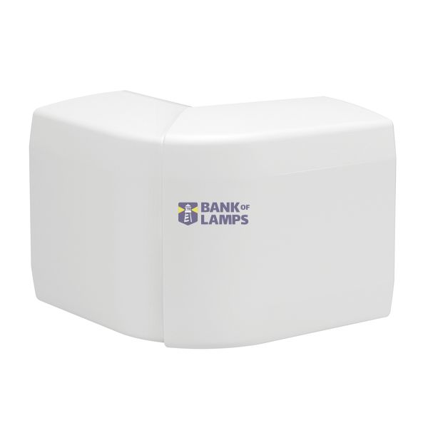 OL50 OUTSIDE CORNER 140X63 ADJUSTABLE WHITE image 1