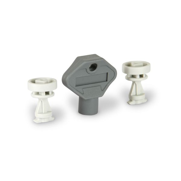 MODKL2 | Lock Lock triangle 2 units with key image 1