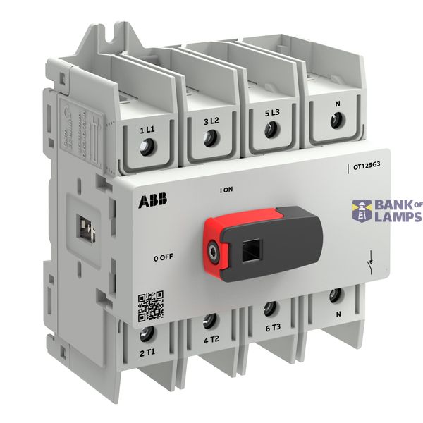 OT125G3-4BSN2/32 SWITCH-DISCONNECTOR 4P, 125A image 1