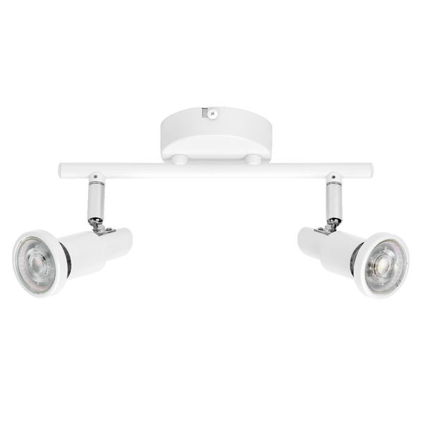 LED SPOT 2X3.4W 927 GU10 WT OSRAM image 1