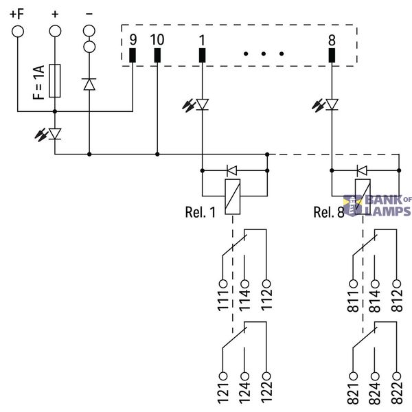 Interface module for system wiring Pluggable connector per DIN 41651 M image 2