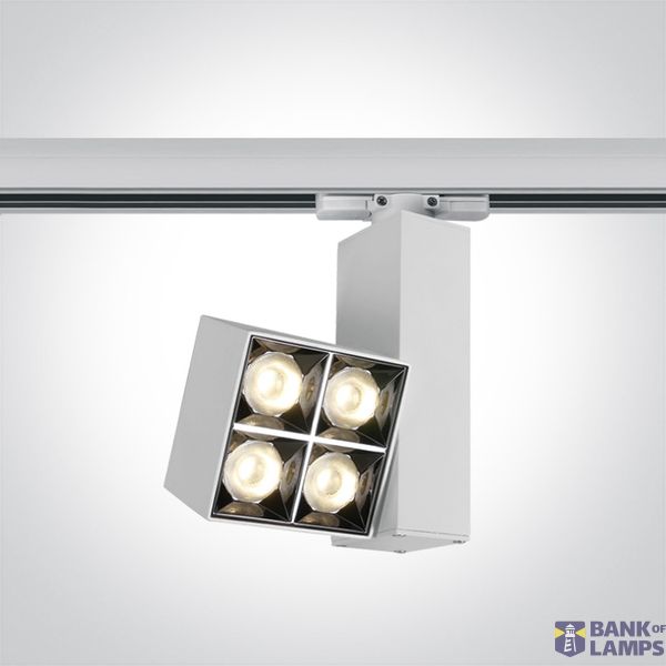 WHITE TRACK LIGHT 15W WW IP20 230V image 1