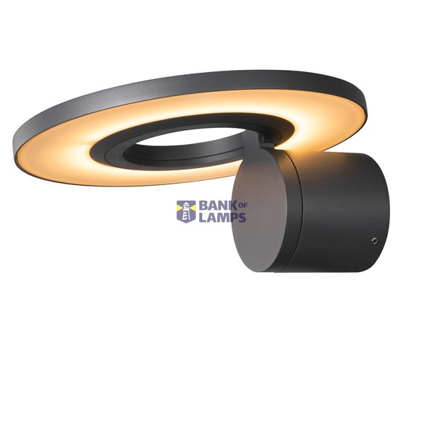 I-RING, wall-mounted light, 9.2W, 3000K, anthracite image 1