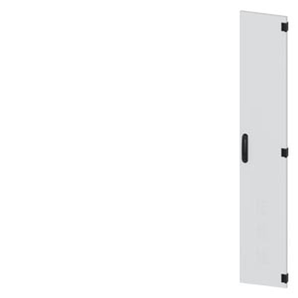 SIVACON, door, right, ventilated, IP40, H: 1800 mm, W: 300 mm, RAL 7035 image 1
