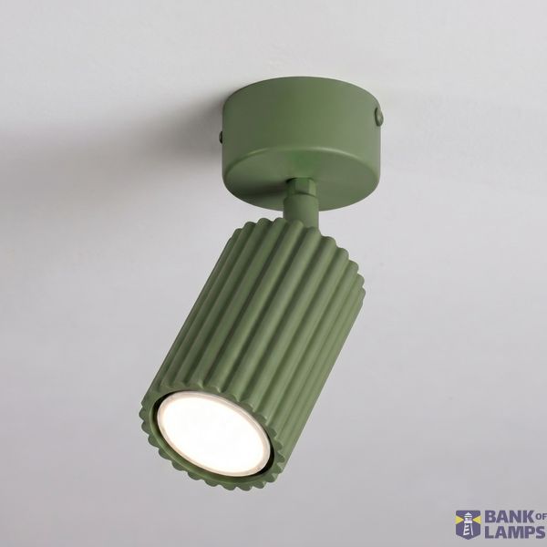 Ceiling lamp KARBON 1 olive green image 8