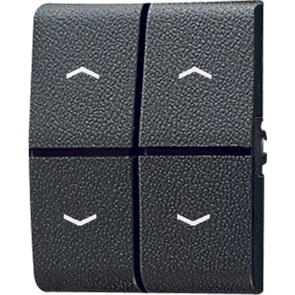 2-gang rocker for push-button BCU neutr. 805MP image 3