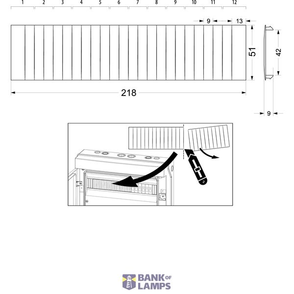 MMR-12 10pcs Switchgear module cover image 1