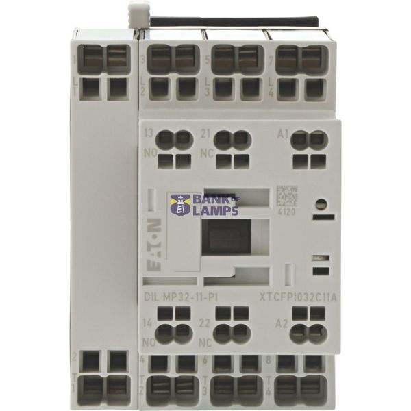 Contactor, 4 pole, AC operation, AC-1: 32 A, 1 N/O, 1 NC,400 V 50 Hz,  image 4
