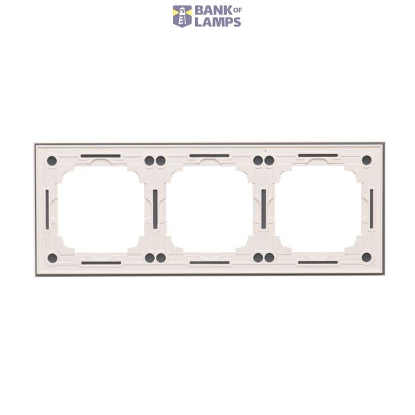 Interdediate switch with LED indicator light, 10AX, matt aluminum image 1