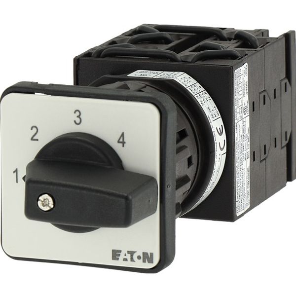 T0-5-15139/EZ Step switches, T0, 20 A, centre mounting, 5 contact unit(s), Contacts: 10, 45 °, maintained, Without 0 (Off) position, 1-5, Design number 15139 image 4