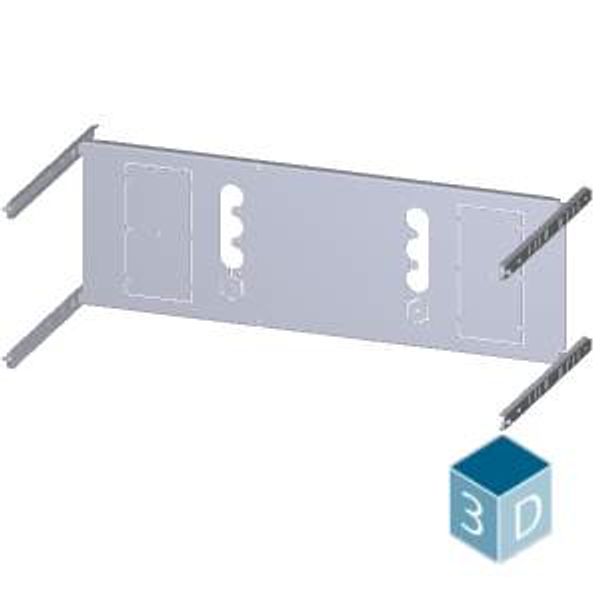 Mounting plate 3VA13 (400 A), 3VA14 (630 A), 3VA23 (400 A), 3VA24 (630 A), 3 image 1